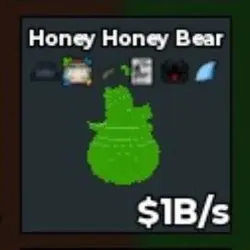 BS6582 Rainbow Honey Honey Bear 1B s 6 Traits Rare 1B s (Се… — Roblox, лот №221866