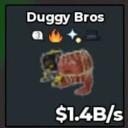 BS6613 Duggy Bros CHEAPST PRICE (Секретный персонаж) — Roblox, лот №221872