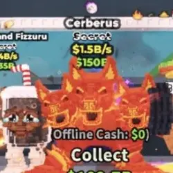 BS6899 affordable 1.5B Lava Cerberus (Секретный персонаж) — Roblox, лот №221880