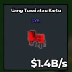 BS7365 Cursed cash or Card with trait 1YR CHEAPST PRICE (Се… — Roblox, лот №221889