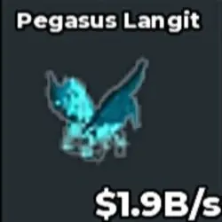 BS7538 Celestial Pegasus Cyber 1.9B S (Секретный персонаж) — Roblox, лот №221900