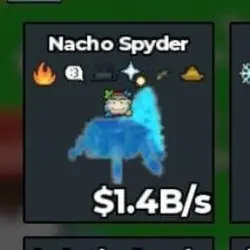 BS7729 affordable 1.4b nacho spyder (Секретный персонаж) — Roblox, лот №221913