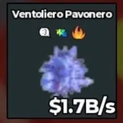 BS8048 1.7B Crystal Ventoliero Pavonero (Секретный персонаж) — Roblox, лот №221924