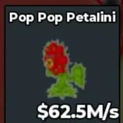 BS8195 Pop pop petalini CHEAPST PRICE (Секретный персонаж) — Roblox, лот №221935