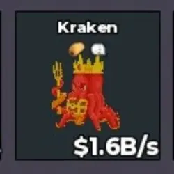 BS8306 Kraken 1.6B s 2 Traits Rare Kraken With Only 3 Exist… — Roblox, лот №221940