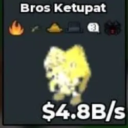 BS8429 Ketupat Bros divine 6 traits 4.8b (Секретный персона… — Roblox, лот №221942