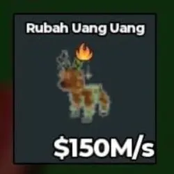 BS8460 Money Money Reindeer Fire trait (Секретный персонаж) — Roblox, лот №221944