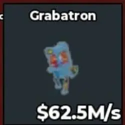 BS8516 Grabaton 62.5M S (Секретный персонаж) — Roblox, лот №221945