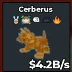 BS8521 Gold Cerberus 4,2b with trait eg (Секретный персонаж) — Roblox, лот №221947