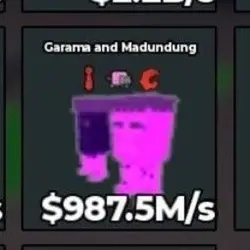BS8637 Affordable Galaxy Garama With Tie Trait Rare (Секрет… — Roblox, лот №221953