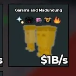 BS8638 Affordable 1B Gold Garama (Секретный персонаж) — Roblox, лот №221954