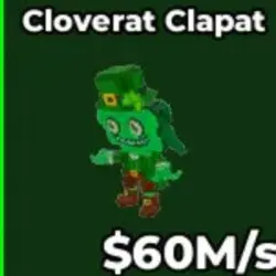 BS8665 Cloverat Clapat (Секретный персонаж) — Roblox, лот №221955