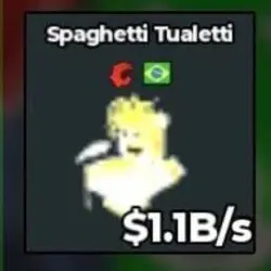 BS9041 Affordable 1.1B Divine Spaghetti Tualetti (Секретный… — Roblox, лот №221961