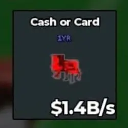 BS9081 Affordable 1.4B Cursed Cash Or Card 1Year Trait (Сек… — Roblox, лот №221963