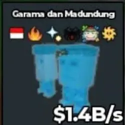 BS9163 Diamond garama and Madundung 1,4b (Секретный персона… — Roblox, лот №221966