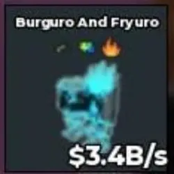 BS9294 3,4B s Burguro and Fryuro Cyber (Секретный персонаж) — Roblox, лот №221970