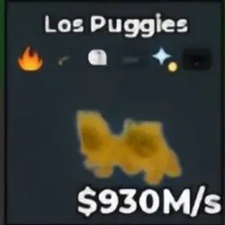 BS9313 Los Puggies 930M S (Секретный персонаж) — Roblox, лот №221973