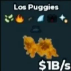 BS9548 Gold Los Puggies 1B S (Секретный персонаж) — Roblox, лот №221992