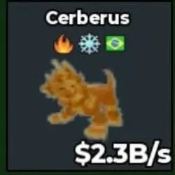 BS9749 Gold Cerberus 2,3b CHEAPST PRICE (Секретный персонаж) — Roblox, лот №222009