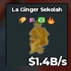 BS9813 La Ginger Sekolah 1.4B s (Секретный персонаж) — Roblox, лот №222023