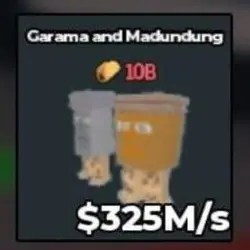 BS9849 Garama and Madundung with 10B Trait Very Good and Ra… — Roblox, лот №222025
