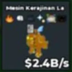 BS9884 Gold La Craft Machine 2,4b (Секретный персонаж) — Roblox, лот №222027