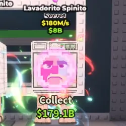 Bubbelgum Lavadorito Spinito 180 M s (Секретный персонаж) — Roblox, лот №222034