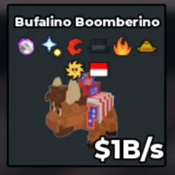 Bufalino Boomberino (f01742) (Секретный персонаж) — Roblox, лот №222056