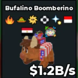 Bufalino Boomberino (f02141) (Секретный персонаж) — Roblox, лот №222057
