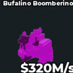 Bufalino Boomberino - 376 (Секретный персонаж) — Roblox, лот №222059