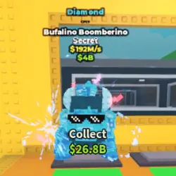 Bufalino Boomberino 192M s 1 Trait (Секретный персонаж) — Roblox, лот №222068