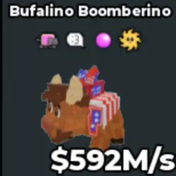 Bufalino Boomberino 395 (Секретный персонаж) — Roblox, лот №222078