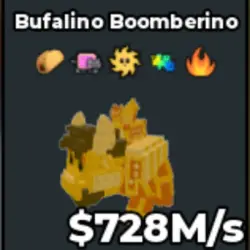 Bufalino Boomberino 404 (Секретный персонаж) — Roblox, лот №222080