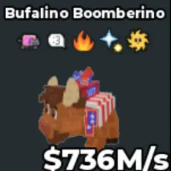 Bufalino Boomberino 419 (Секретный персонаж) — Roblox, лот №222082