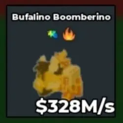 Bufalino Boomberino Gold 328M s (Секретный персонаж) — Roblox, лот №222111