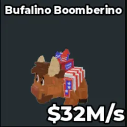 Bufalino Boomberino Instan (Секретный персонаж) — Roblox, лот №222113
