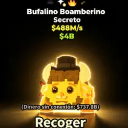 Bufalino Boomberino Oro 488M s (Секретный персонаж) — Roblox, лот №222115