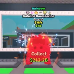 Bufalino Boomberino Rainbow 1B s (Секретный персонаж) — Roblox, лот №222117