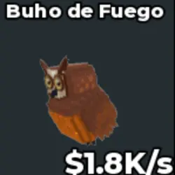 Buho de Fuego - 371 (Секретный персонаж) — Roblox, лот №222122