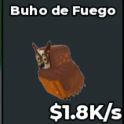 Buho de Fuego - 372 (Секретный персонаж) — Roblox, лот №222123
