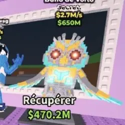 Buho de Volto - New Secret - 2.7M s (Секретный персонаж) — Roblox, лот №222139