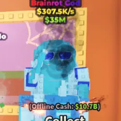 Bulbito Bandito Traktorito - Diamond (Brainrot God персонаж) — Roblox, лот №222148