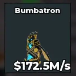 BUMBATRON #m (Секретный персонаж) — Roblox, лот №222167