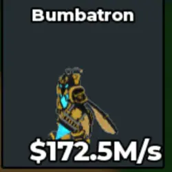 Bumbatron $172,5M s (Секретный персонаж) — Roblox, лот №222168