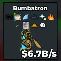 Bumbatron 6.7B s (Секретный персонаж) — Roblox, лот №222184