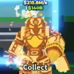 Bumbatron Gold (Секретный персонаж) — Roblox, лот №222190