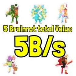 Bundle 5 total VALUE 5B s (Секретный персонаж) — Roblox, лот №222194
