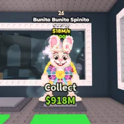Bunito Bunito Spinito (Секретный персонаж) — Roblox, лот №222198