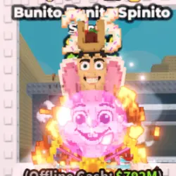 Bunito Bunito Spinito 66 M s (Секретный персонаж) — Roblox, лот №222206