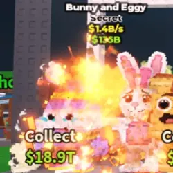 Bunny and Eggy 1.4b s (Секретный персонаж) — Roblox, лот №222216
